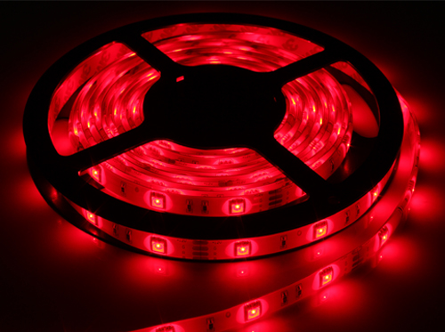 LED 软灯条 5050 30灯/米 防水 红色